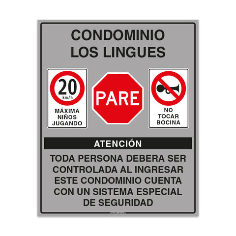 Señaléticas para Condominios
