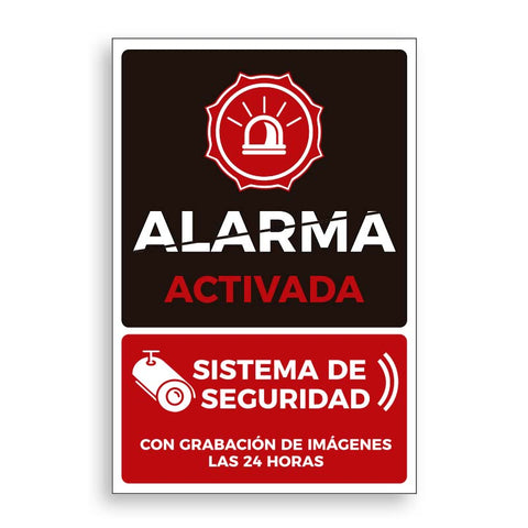 Alarma Activada  Sistema de Seguridad
