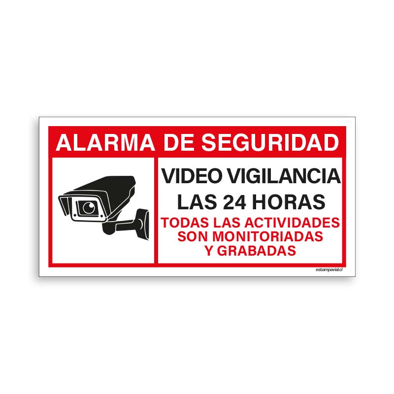 Alarma de Seguridad Video Vigilancia las 24 hrs