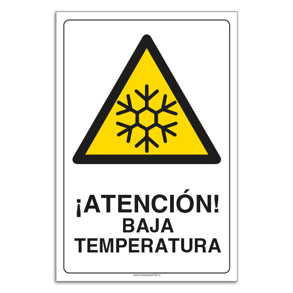 Atencion Baja temperatura