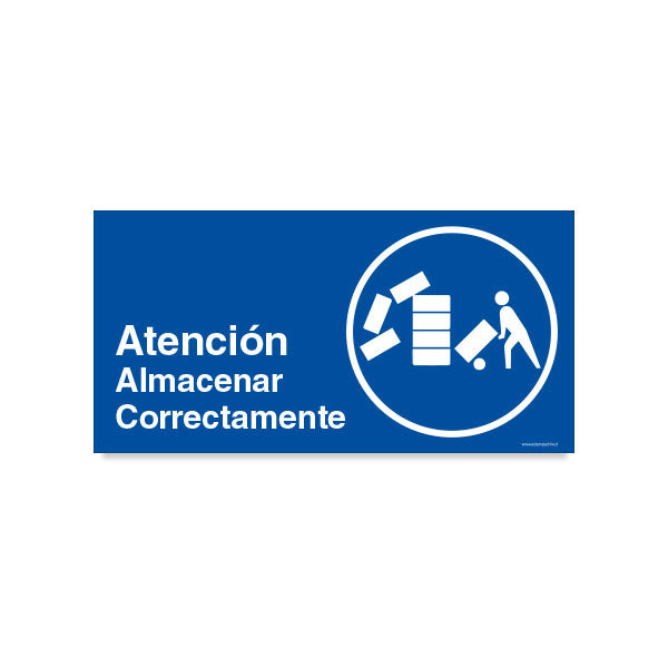 Atención Almacenar Correctamente