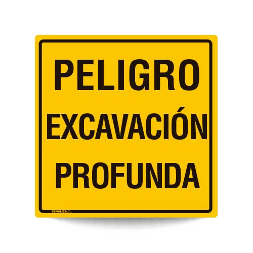 Peligro Excavación Profunda