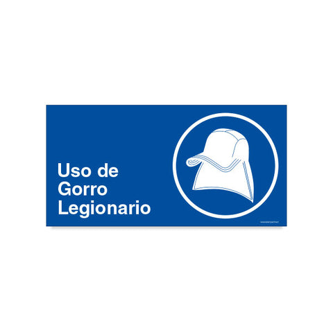 Uso de Gorro Legionario