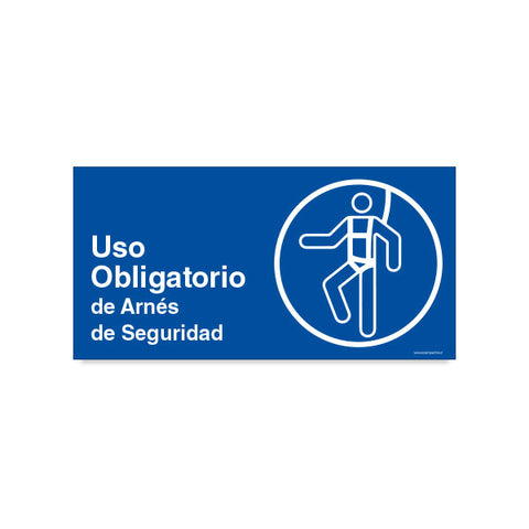 Uso Obligatorio de Arnés de Seguridad