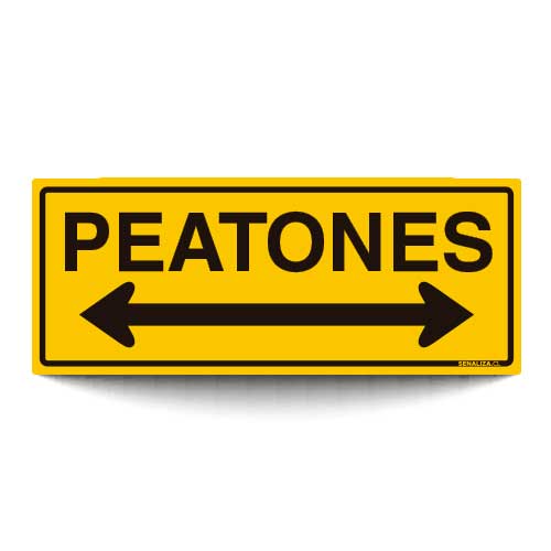 Peatones a Ambos Lados