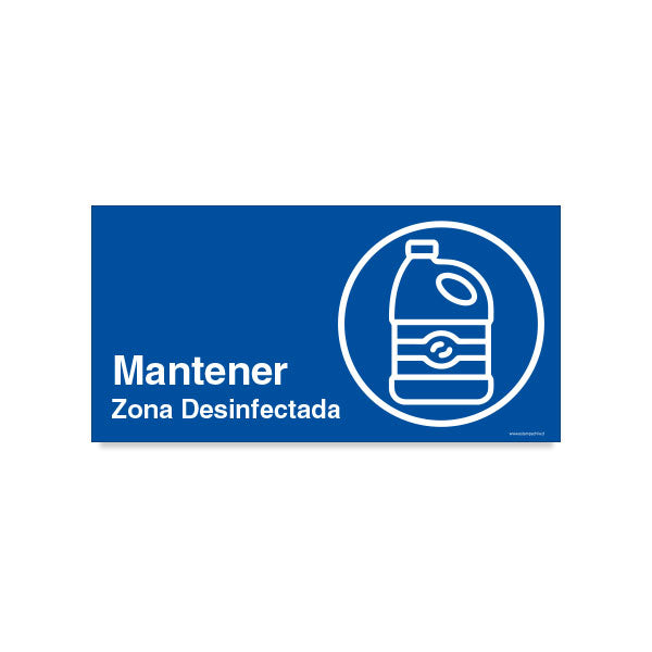Mantener Zona Desinfectada