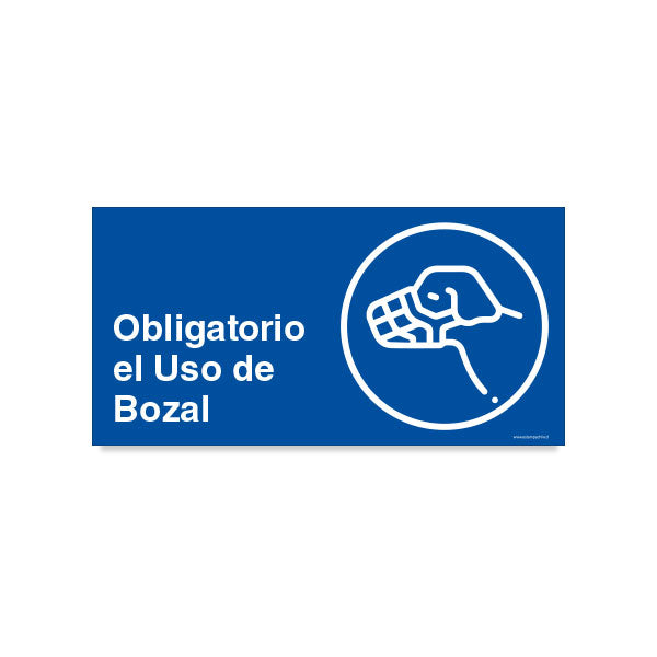 Obligatorio el Uso de Bozal