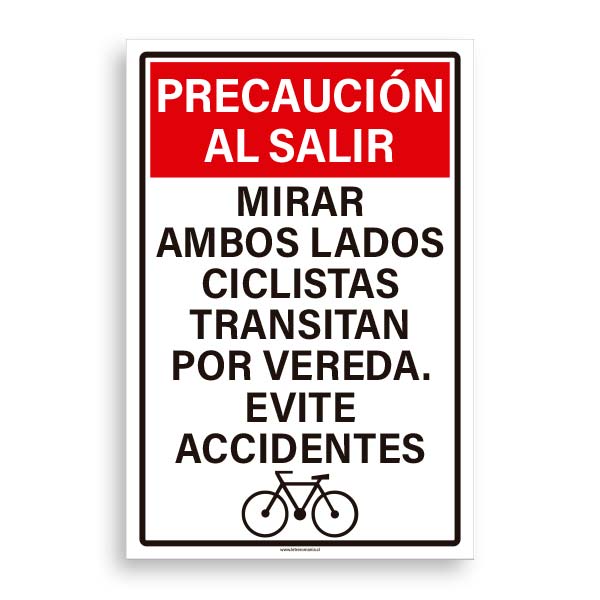 Precaucion al Salir