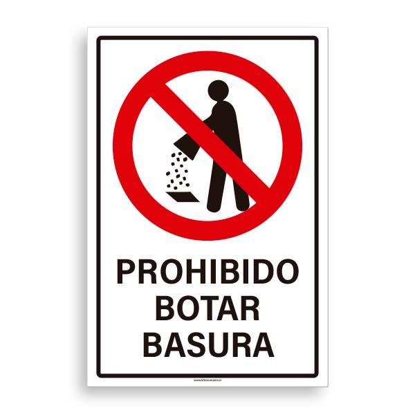 Prohibido Botar Basura B