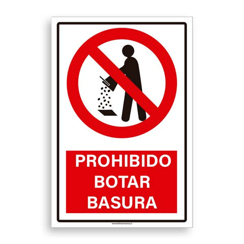 Prohibido Botar Basura
