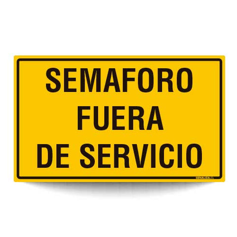 Semáforo Fuera de Servicio