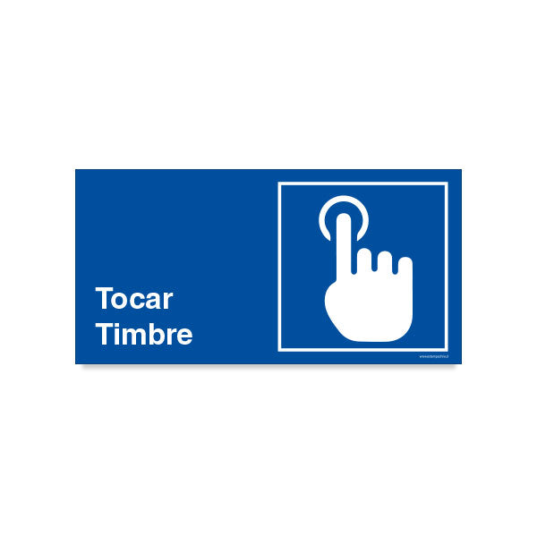 Tocar Timbre – Señaleticas Estampa