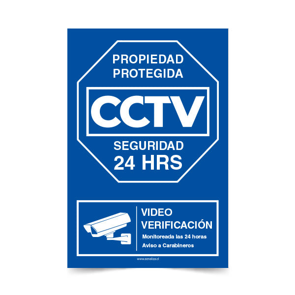 Propiedad Protegida CCTV Seguridad 24Hrs