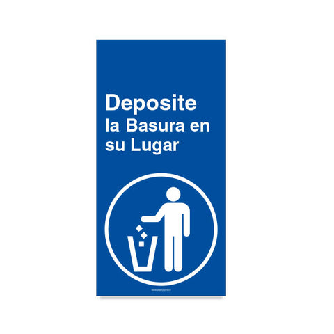 Deposite la Basura en su Lugar