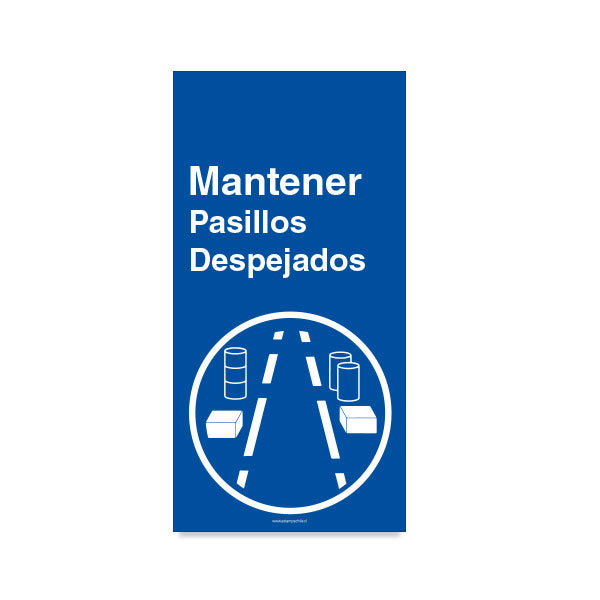 Mantener Pasillos Despejados