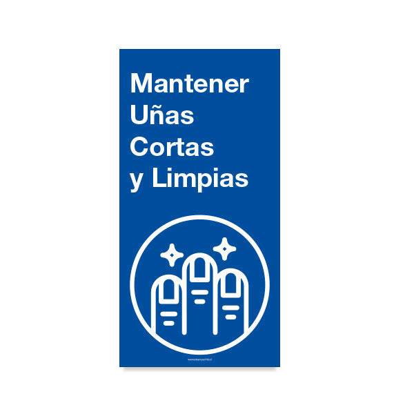 Mantener Uñas Cortas y Limpias