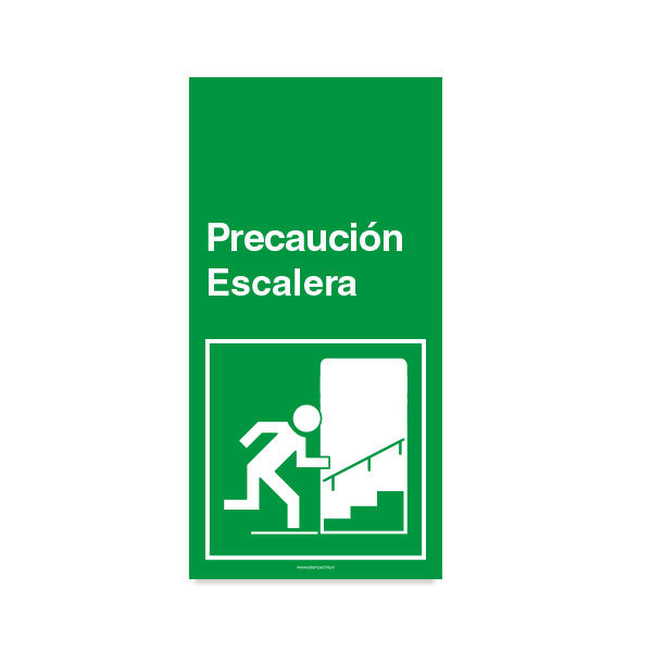 Precaución Escalera