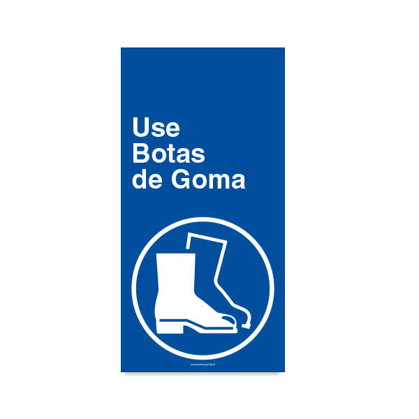 Use Botas de Goma