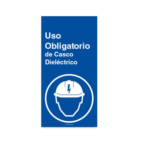 Uso Obligatorio de Casco Dieléctrico