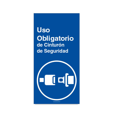Uso Obligatorio de Cinturón de Seguridad