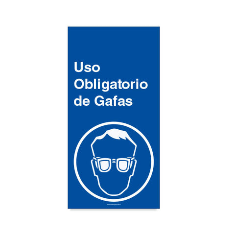 Uso Obligatorio de Gafas