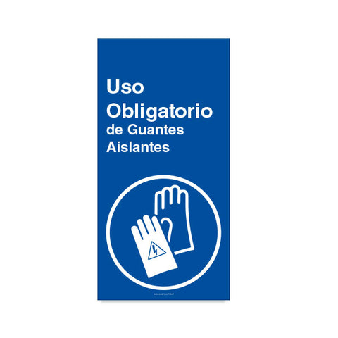 Uso Obligatorio de Guantes Aislantes
