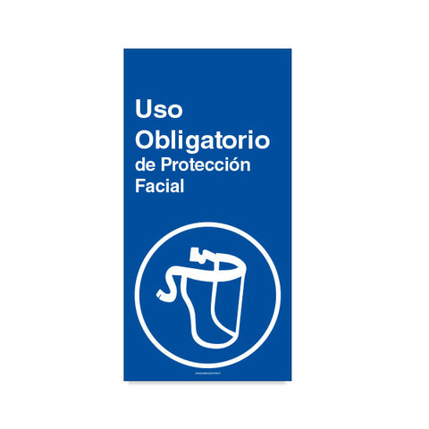 Uso Obligatorio de Protección Facial