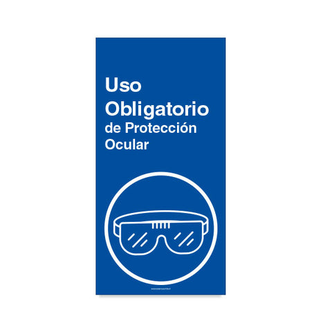 Uso Obligatorio de Protección Ocular
