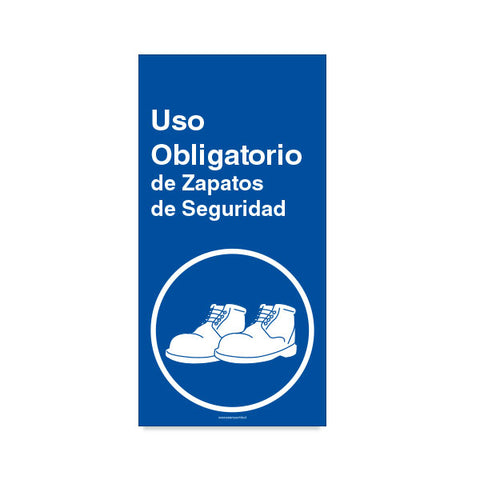 Uso Obligatorio de Zapatos de Seguridad