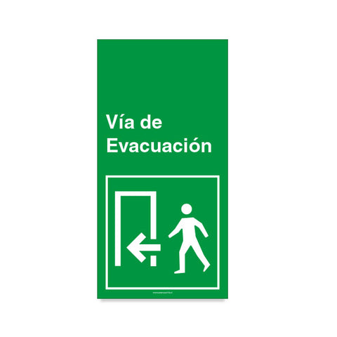 Vía de Evacuación Izquierda B