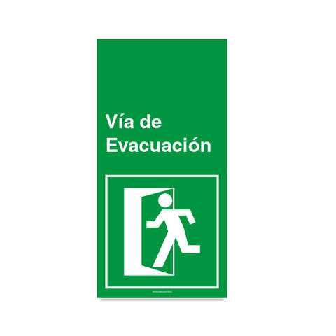 Vía de Evacuación Izquierda