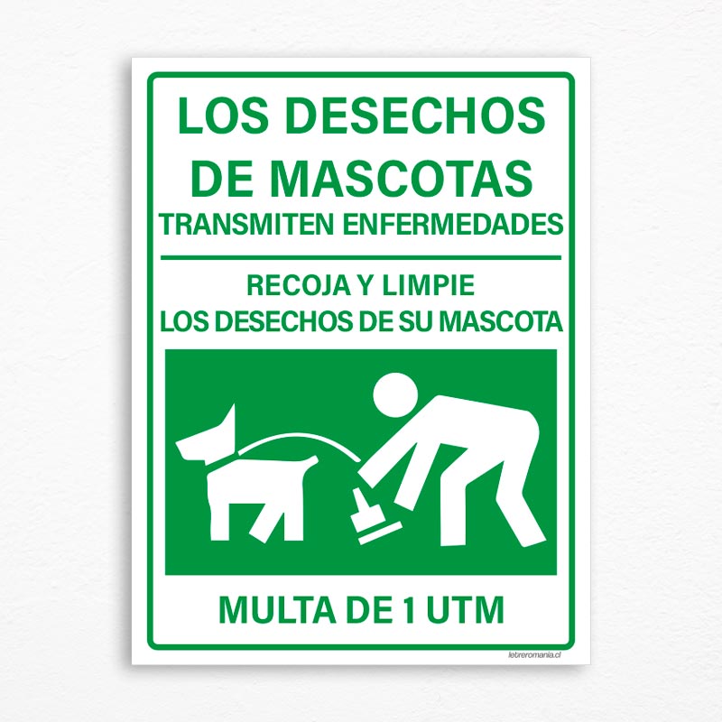 Los desechos de mascotas transmiten enfermedades