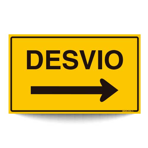 Desvío Flecha Derecha