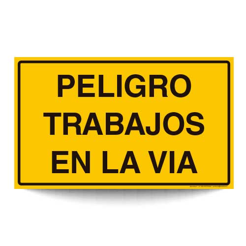 Peligro Trabajos en la Vía