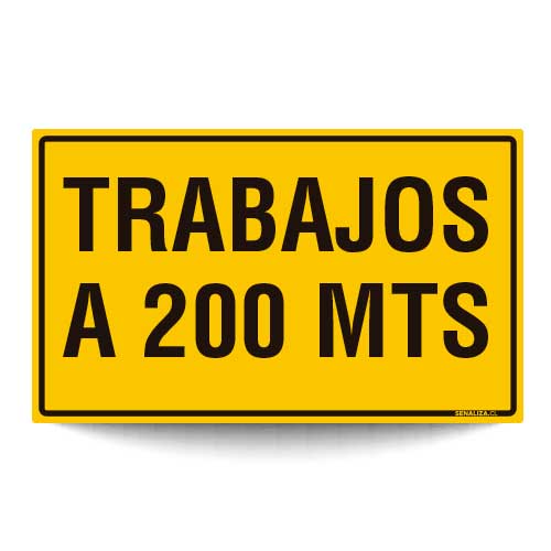 Trabajos a 200 Mts