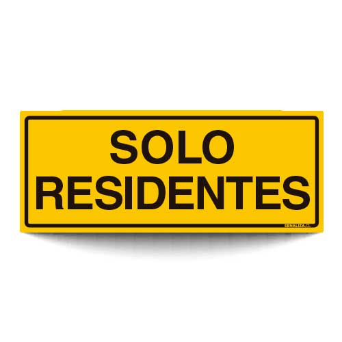 Solo Residentes