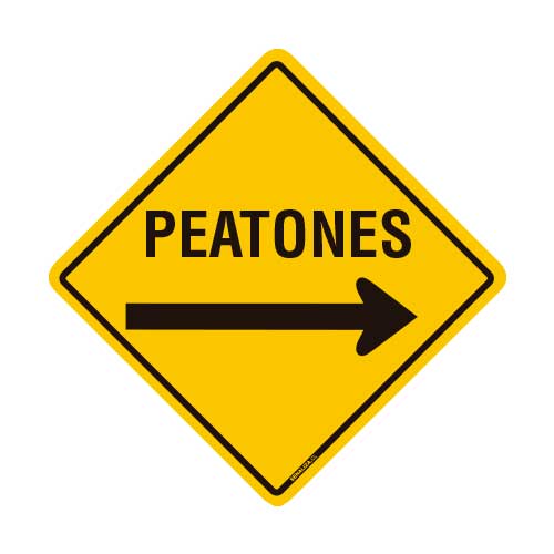 Peatones Derecha