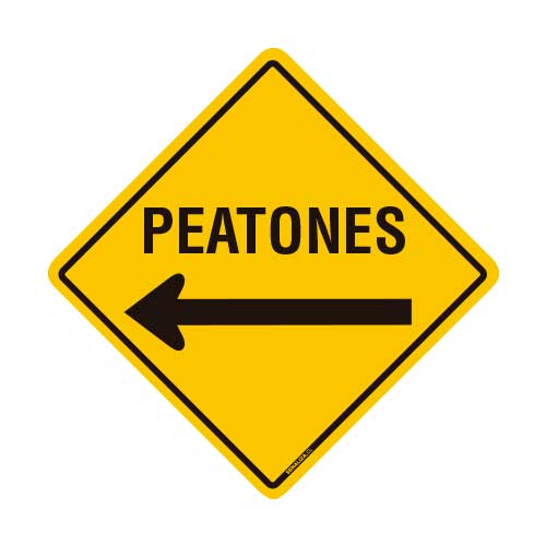 Peatones Izquierda