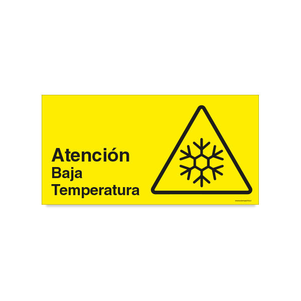 Atención Baja Temperatura