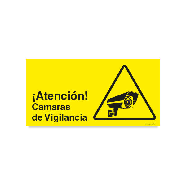 Atención Cámaras de Vigilancia