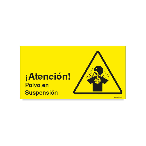 Atención Polvo en Suspension