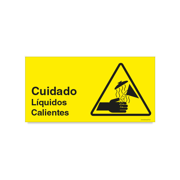 Cuidado Líquidos Calientes