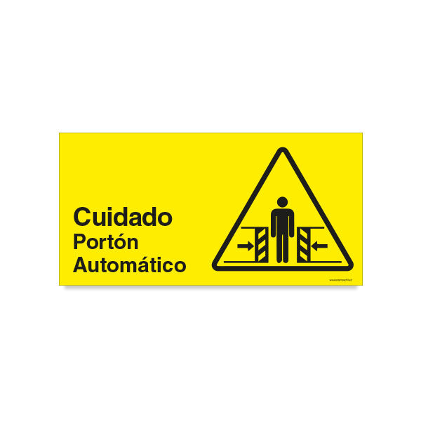 Cuidado Portón automático