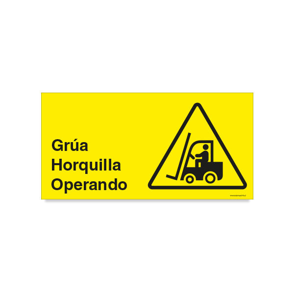 Grúa Horquilla Operando B