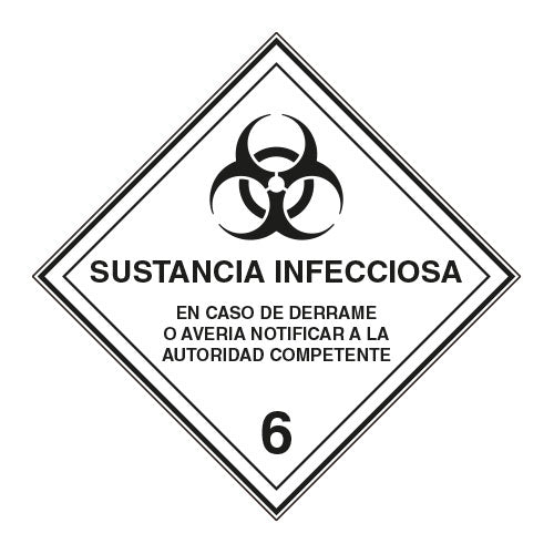 Rombo Sustancia Infecciosa 6