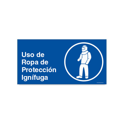 Uso de Ropa de Protección Ignifuga