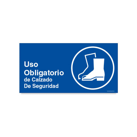 Uso Obligatorio de Calzado de Seguridad