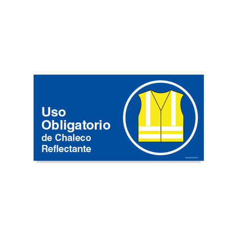 Uso Obligatorio de Chaleco Reflectante