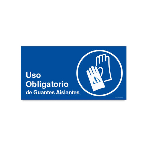 Uso Obligatorio de Guantes Aislantes