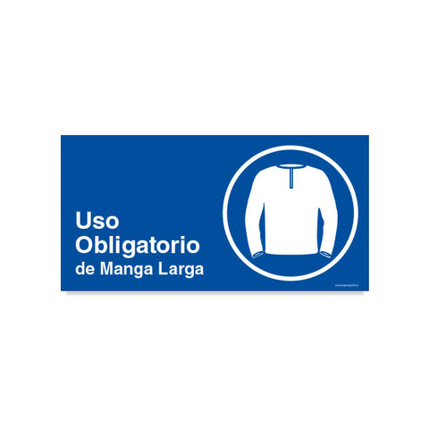 Uso Obligatorio de Manga Larga